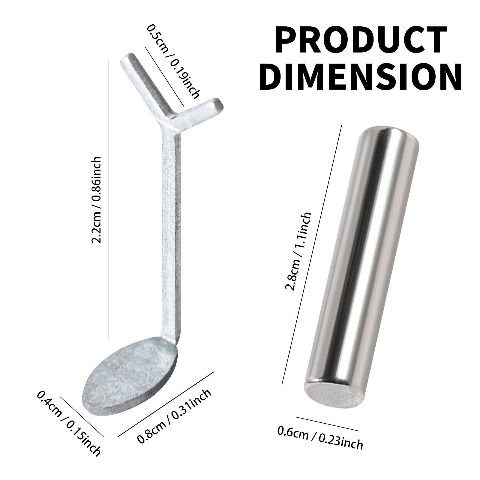 Y-Shaped Cat Eye Nail Polish Magnet Rod Combination Set Nail Art DIY Love Heart Effect Gel Polish Magnet Rod Tool Set