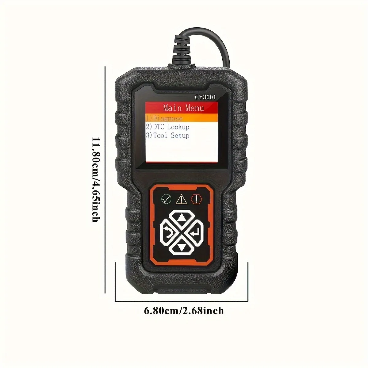 2024 เครื่องสแกนเนอร์OBDIIเครื่องมือวินิจฉัยรถยนต์ 3001 OBD2 เครื่องสแกนเนอร์,เครื่องยนต์รหัสFault Readerโหมดสามารถเครื่องมือสแกนวินิจฉัยสําหรับObd2 Scanne