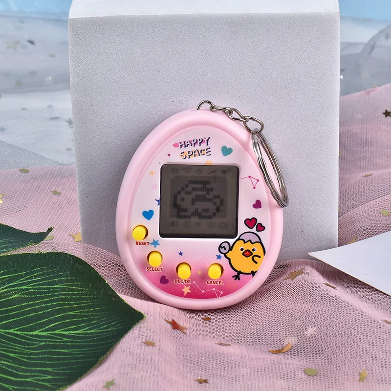 Electronic Virtual Pets Nostalgic 168 Pets In One Virtual Cyber Digital  Animals Pet Toys Mini Screen Handheld Game Machine Toy