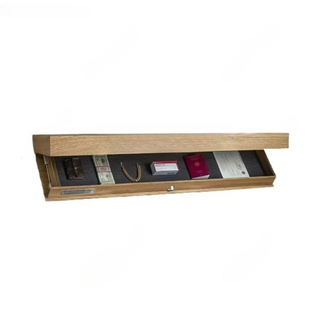 Wandmontiertes Magicflap-Designer-Regal aus Holz, multifunktional, verdecktes schwebendes Regal, geheimes Fach, Wandregale, Heimdekoration