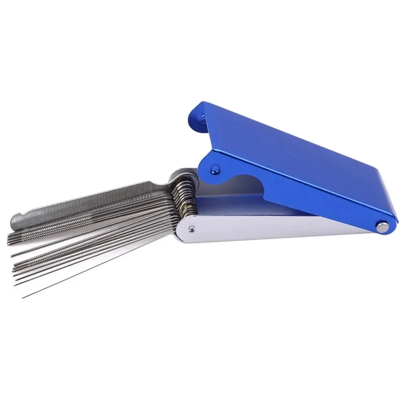 Guitar Nut Saddle Polishing Grinding Guitar Files DIY Slotting File Kits Set Guitar File Kit Set Dual Cutting Edge Luthier Tool