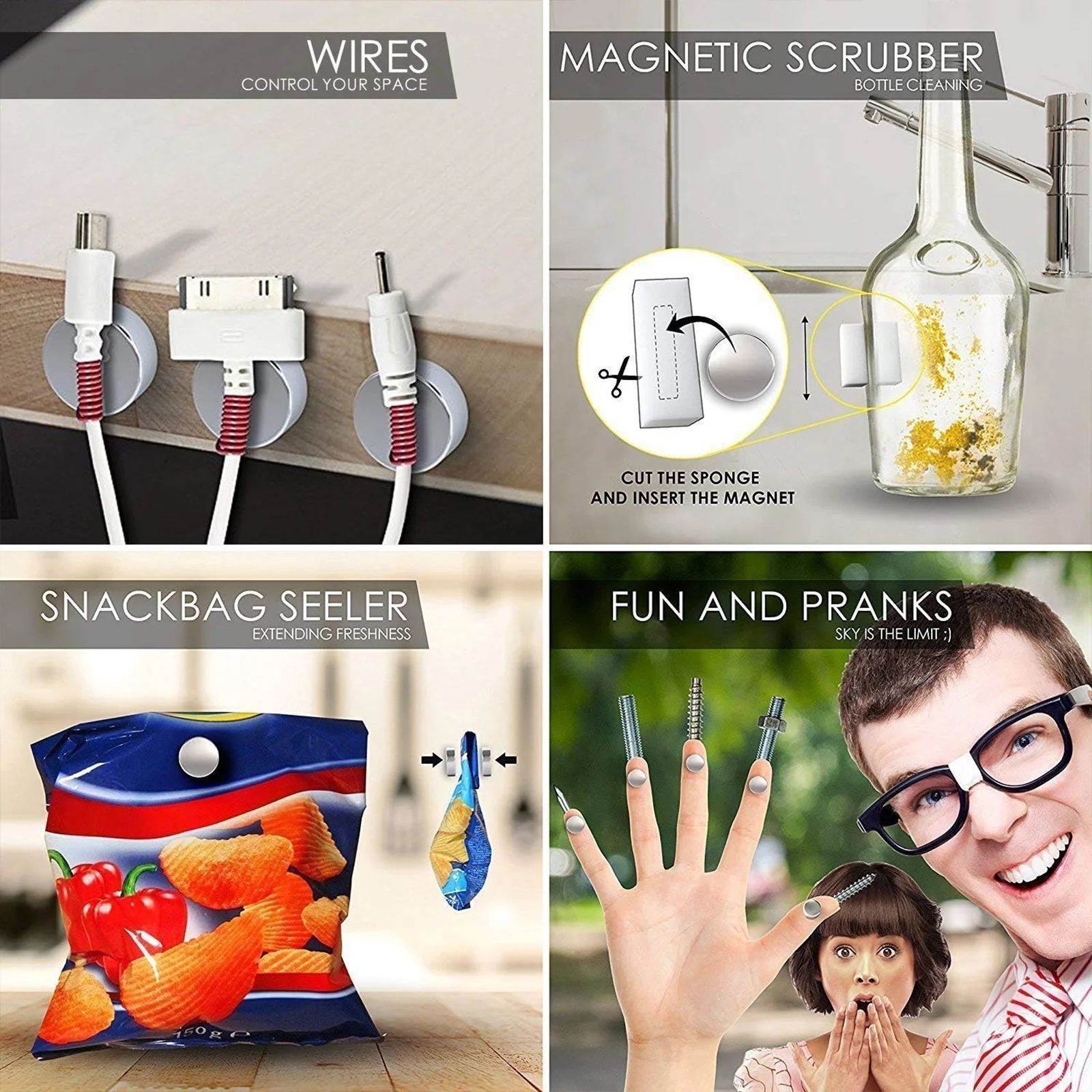 50 ชิ้น 8x1 มม.แม่เหล็กกลมที่แข็งแกร่งสำหรับตู้เย็น, DIY, อาคาร, วิทยาศาสตร์, หัตถกรรม, การศึกษา