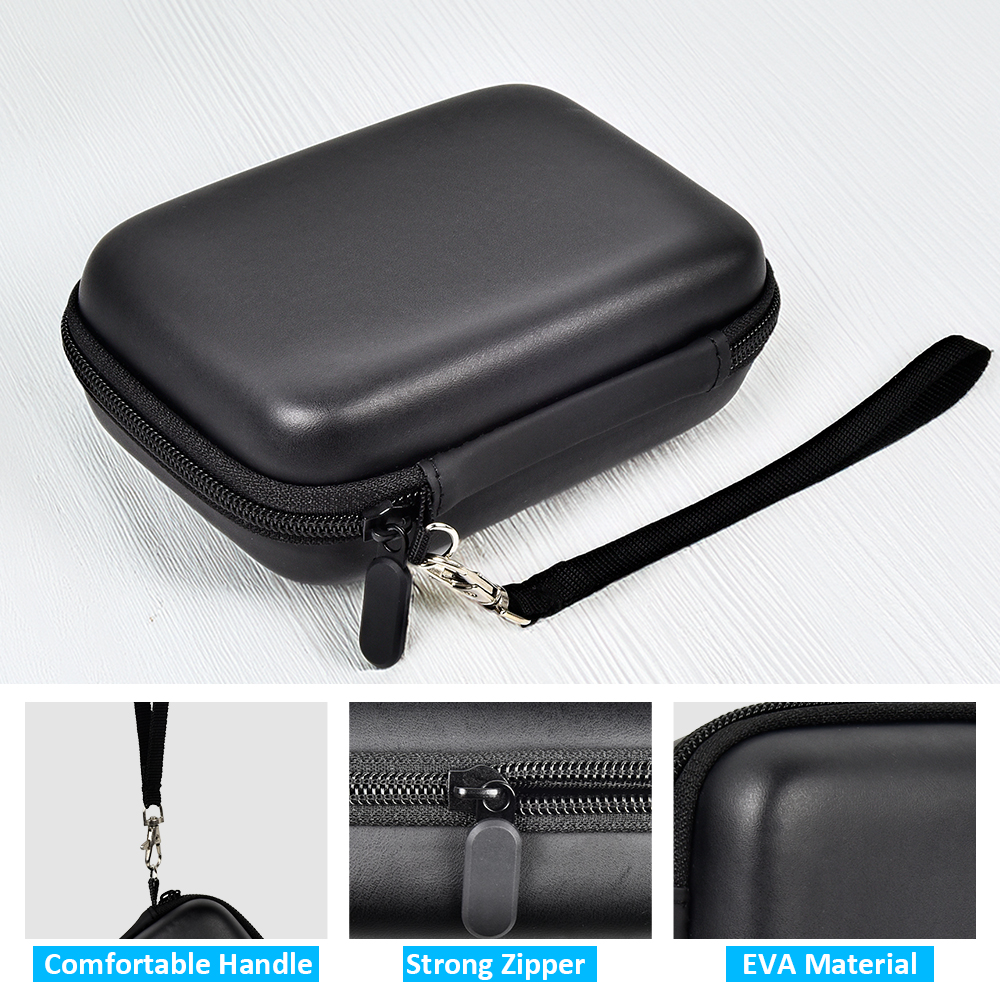 Bolsa para consoles portáteis retrô RG353V/RG353VS/R36S - Organizador de armazenamento compacto e bolsa de transporte