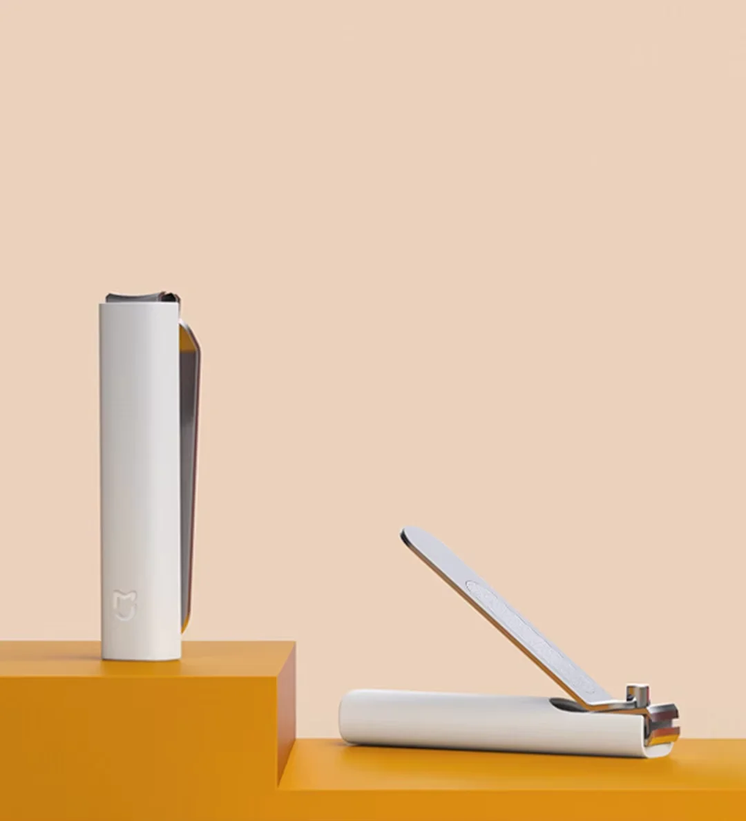 Nuevo cortaúñas de acero inoxidable Xiaomi Mijia con cubierta antisalpicaduras, cortaúñas para el cuidado de pedicura, lima profesional para uñas