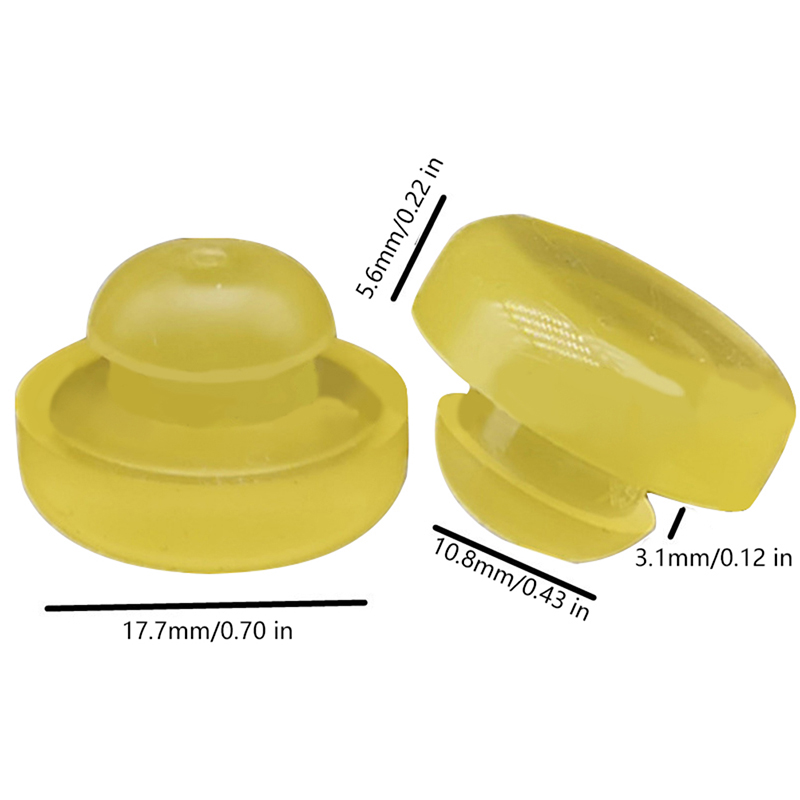 10 stks Rem Koppeling Pedaal Schakelaar Rubberen Stopper Pedaal Stopper Voor Nissan Altima Frontier