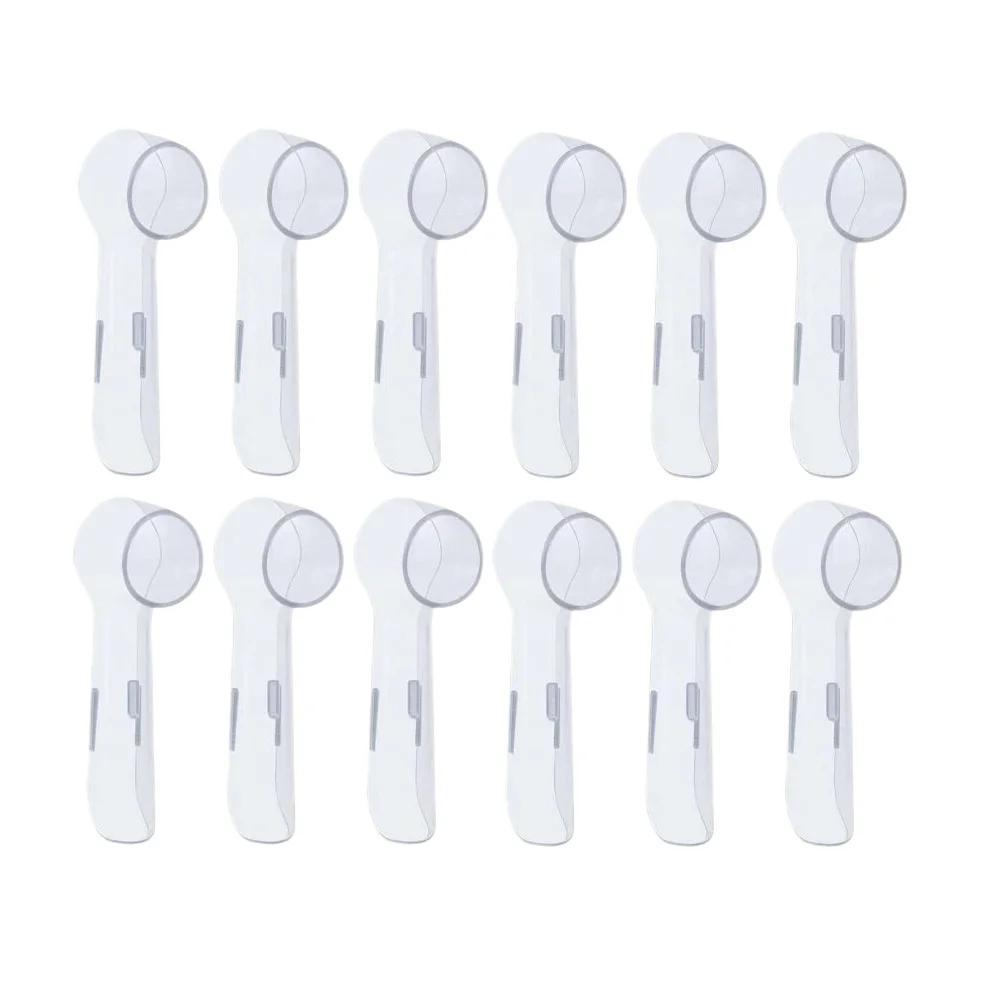 6/12 unidades para Oral B cubierta protectora para cabezales de cepillo de dientes Braun soporte de tapa cabezales de cepillo de dientes eléctrico mantener limpio Estuche De Viaje