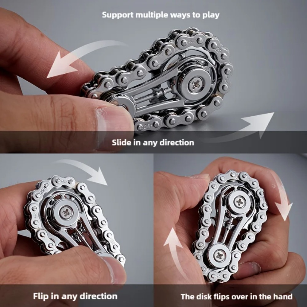 Novo tipo de dispositivo giratório silencioso do giroscópio da ponta do dedo do volante do disco dentado para resistir a pressão e reduzir o estresse - metal