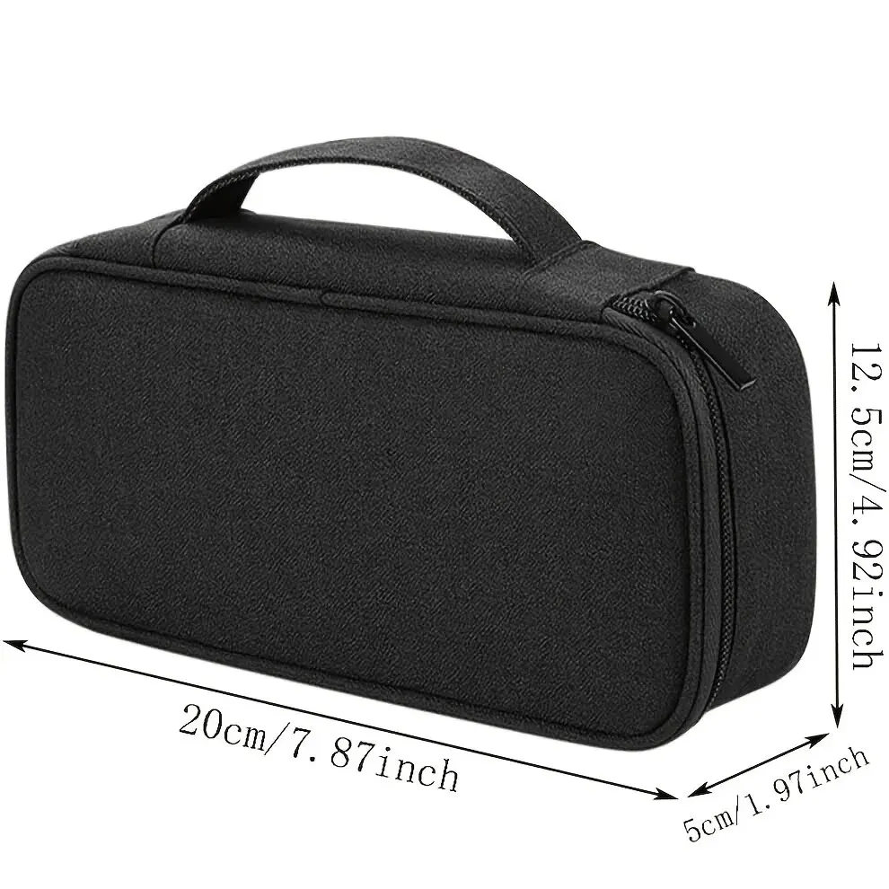 Electronics Travel Organizer แฟลชไดรฟ์ USB แบบพกพาอุปกรณ์เสริมสายไฟกันฝุ่นและกระเป๋าเก็บโทรศัพท์