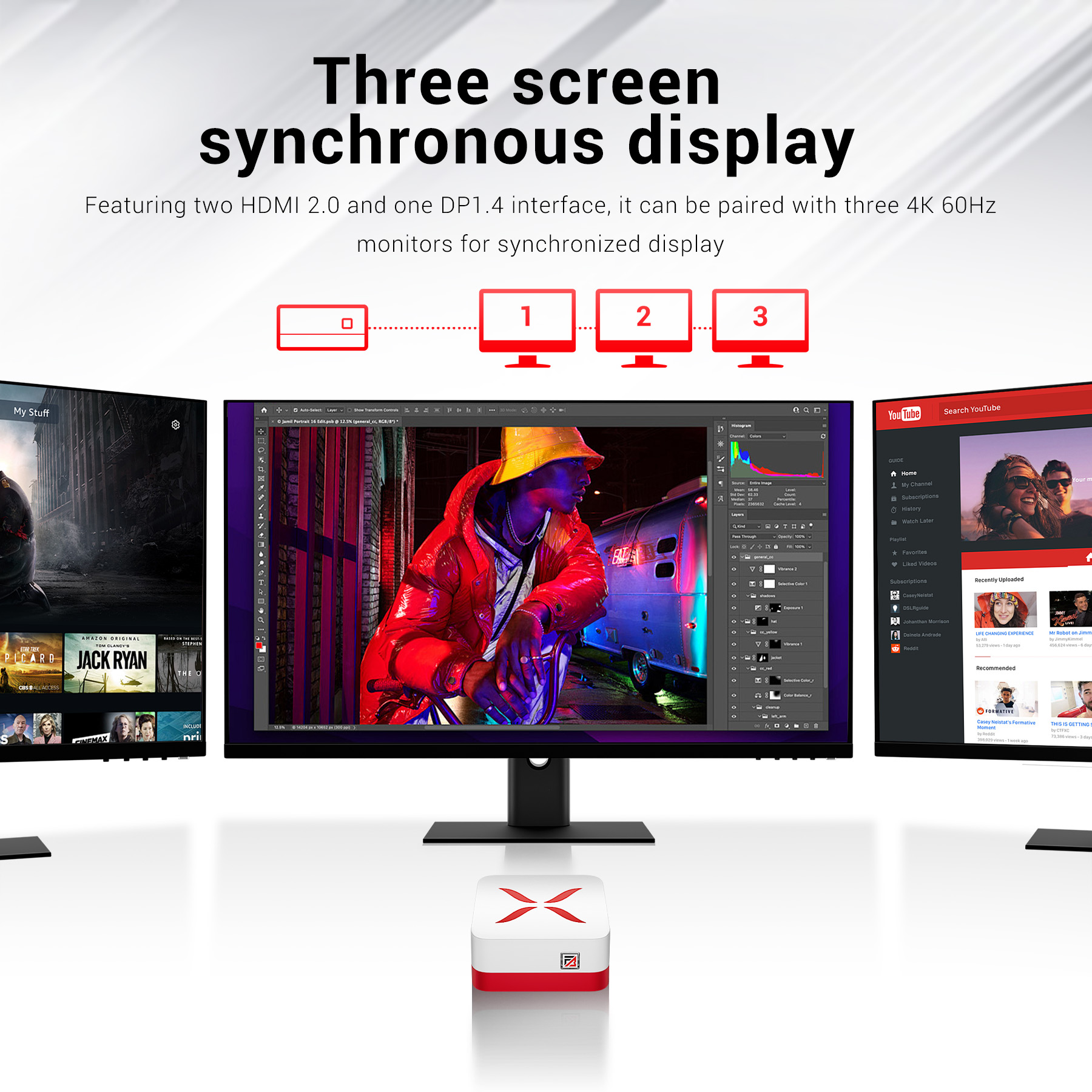 FIREBAT T3 Mini PC Intel N150 CPU Windows 11 12GB DDR5 RAM 512GB SSD Wi-Fi 5 Bluetooth 4,2 HDMI DP USB computadora de escritorio desnuda