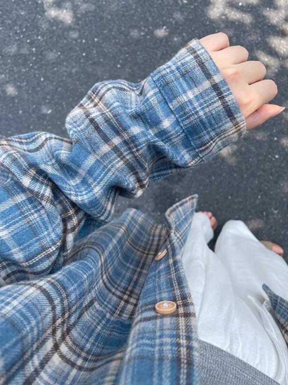 Csa de Manga Longa em Estilo Casual com Estampa de Xadrez em Cores Contrastantes para Homens e Mulheres, Tendência de Prim...