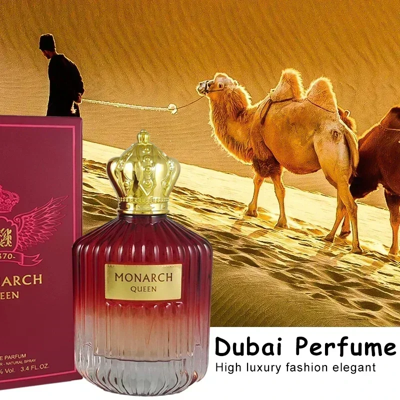 100ml ดูไบ Prince Hombre โคโลญจน์กลิ่นหอมยาวนานดอกไม้ทะเลทรายสด Arabia Original Mujer น้ําหอม Eau De น้ําหอม