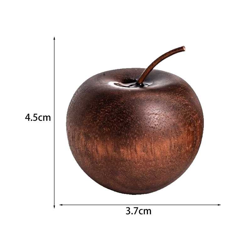1PCS Of Wooden Apple Shaped Essential Oil Diffuser Fragrance Diffuser Suitable For Home Bathroom Car Decoration