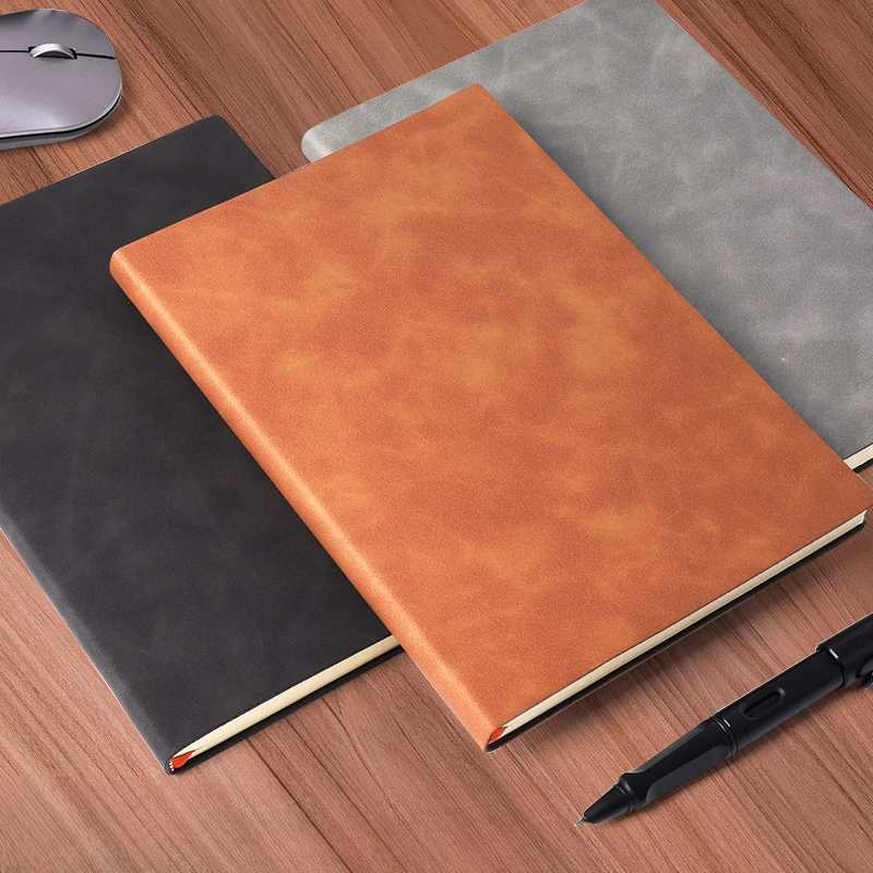 A5 หนังสือผิวความรู้สึกแฟชั่น Notepad ไดอารี่การเรียนรู้โน้ตบุ๊คขายส่งธุรกิจสํานักงานโน้ตบุ๊คและวารสารสมุดบันทึก