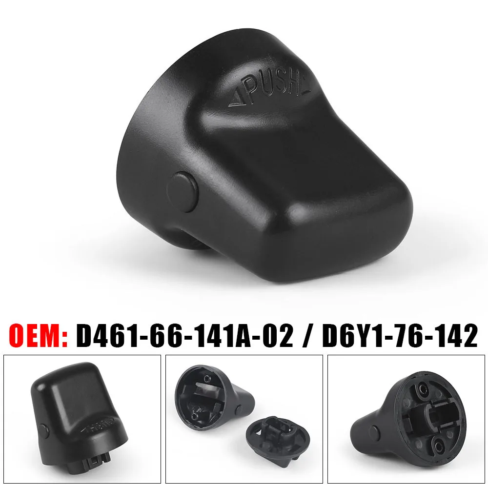 Para Mitsubishi Lancer Outlander tapa de perilla de interruptor de arranque sin llave y inserción D461-66-141A-02 D6Y1-76-142