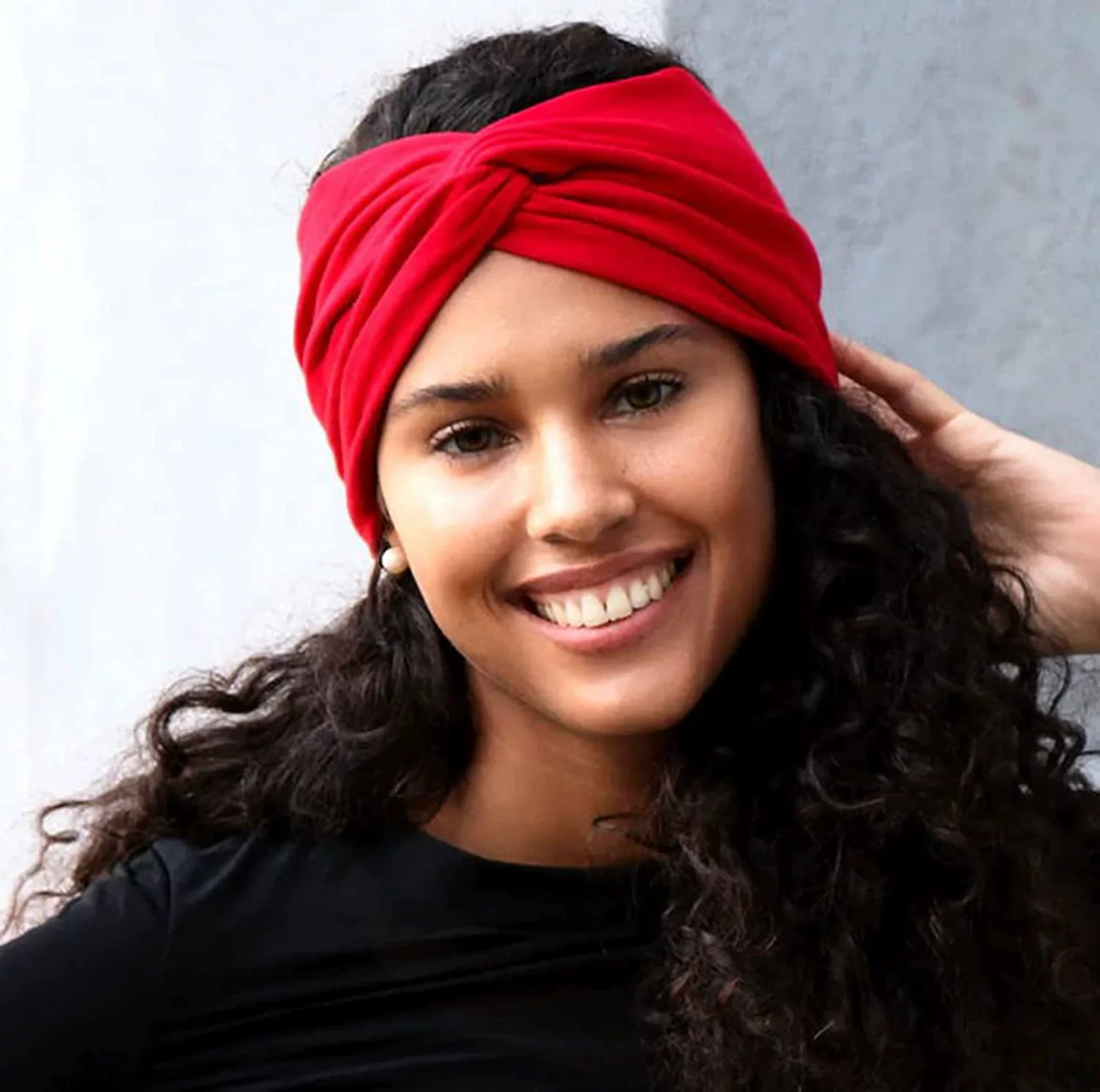 1 peça/4 peças de tiaras largas para mulheres, faixas de cabeça boho, envoltórios de cabeça de treino, elásticos sem deslizamento