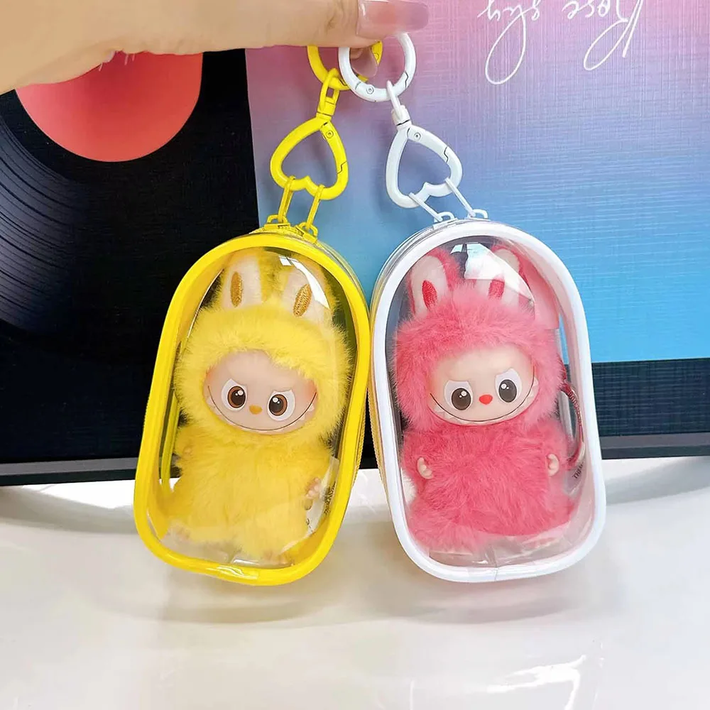 Organizer na figurki Mini Labubu, kolorowe etui ochronne na Labubu 4.0, seria The Monsters Pin for Love, torba do ekspozycji na zewnątrz