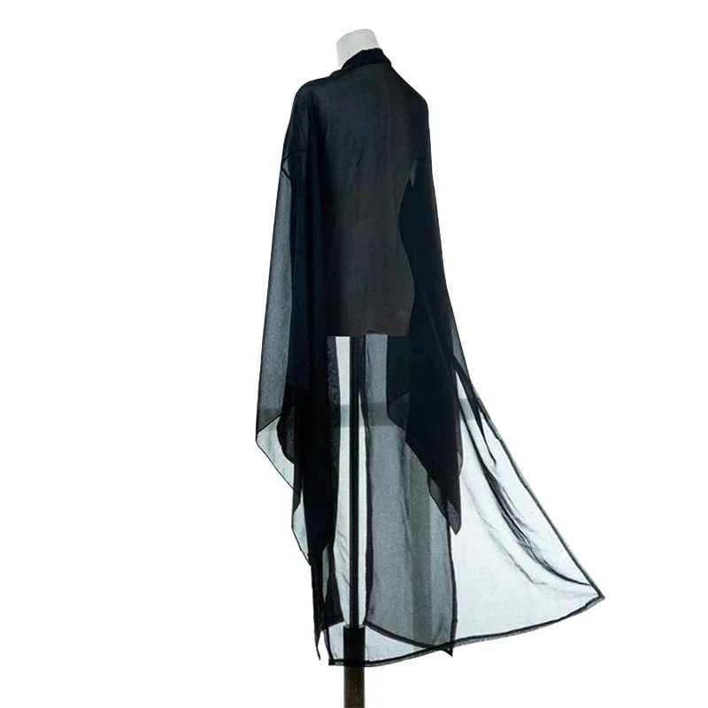 Traditioneller Hanfu-Mantel für Erwachsene, Chiffon-Strickjacke, Umhang, chinesisches Ancinet-Fee-Kostüm, große Ärmelbluse, Volkstanzkleidung