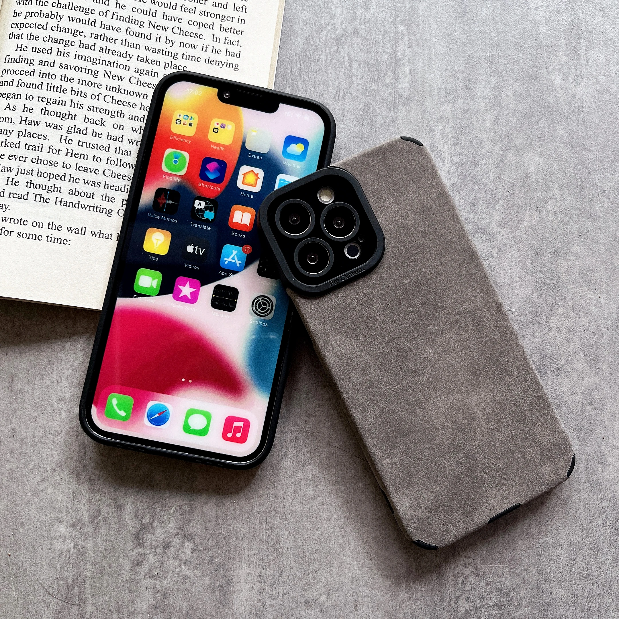 Luxo fosco couro caso de telefone para iphone 16 15 14 13 12 11 pro max plus lente proteção à prova de choque silicone macio capa traseira
