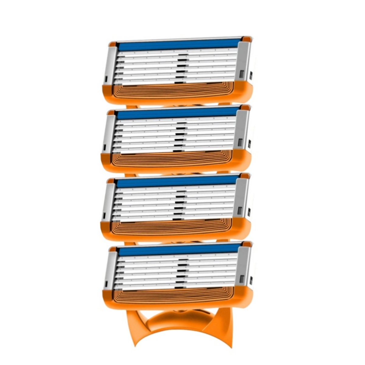 Original Razor Blade Replacement Beard Shaver Head Replaceable 5/6 Layers Blades for Men Safety Manual Shaving classic reusable