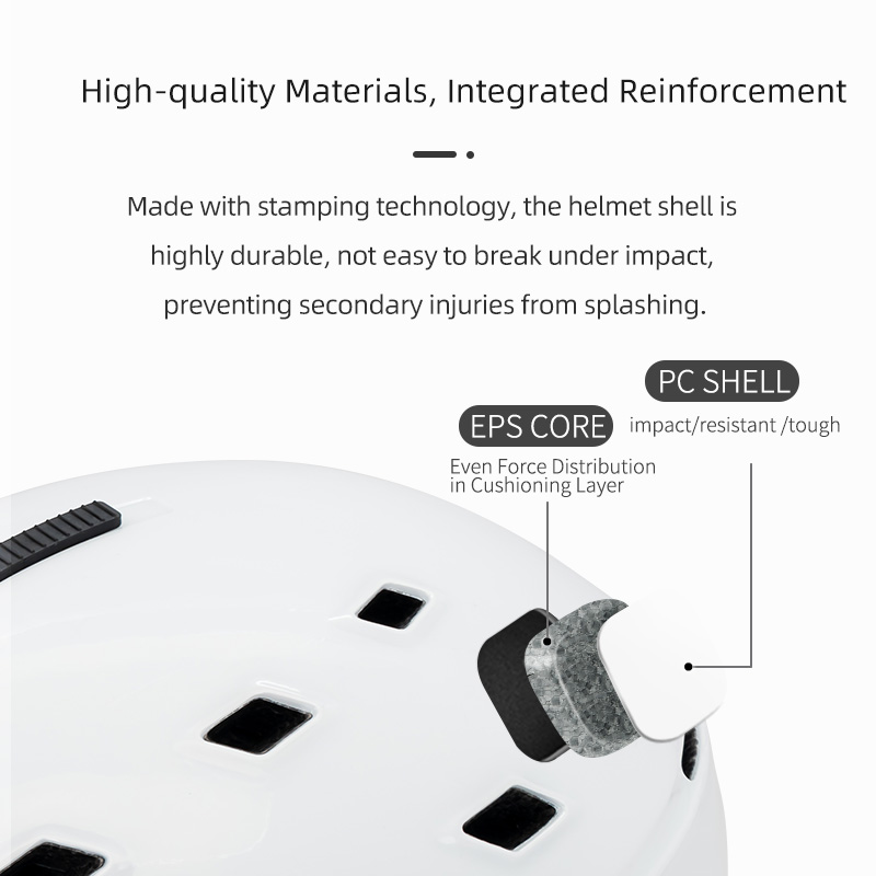 Capacete de esqui profissional MOON para adultos e jovens, universal para skate, snowboard, equipamento de neve, quente, inverno