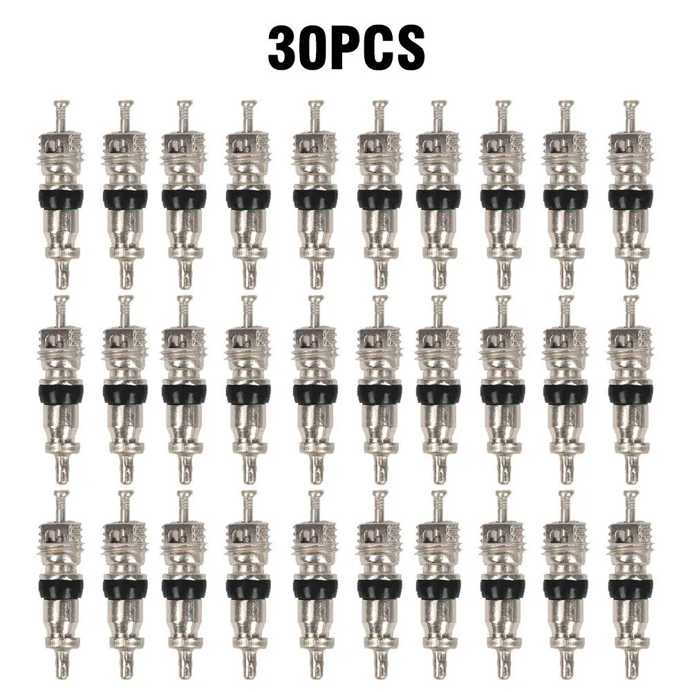 Núcleo de válvula de aire acondicionado para coche, Kit de válvulas HVAC, accesorios para automóviles, 134 piezas, surtido de núcleos de válvula Shrader A/C AC, R134 R12