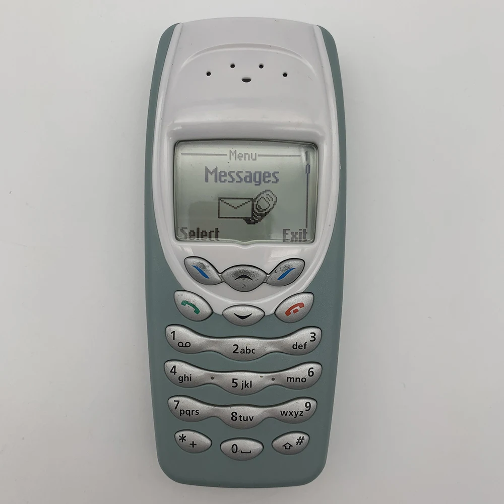 Original Unlocked 3410 GSM 900/1800 Mobile Phone Russian Arabic Hebrew Keyboard Made in Finland