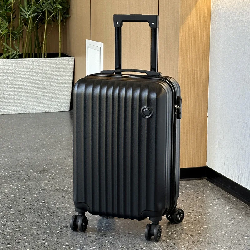 Neues 20-Zoll-Gepäck, Handgepäck-Trolley, PC-verdicktes Hartschalenmaterial, hochfeste Kompressionsbeständigkeit, geeignet für Männer und Frauen