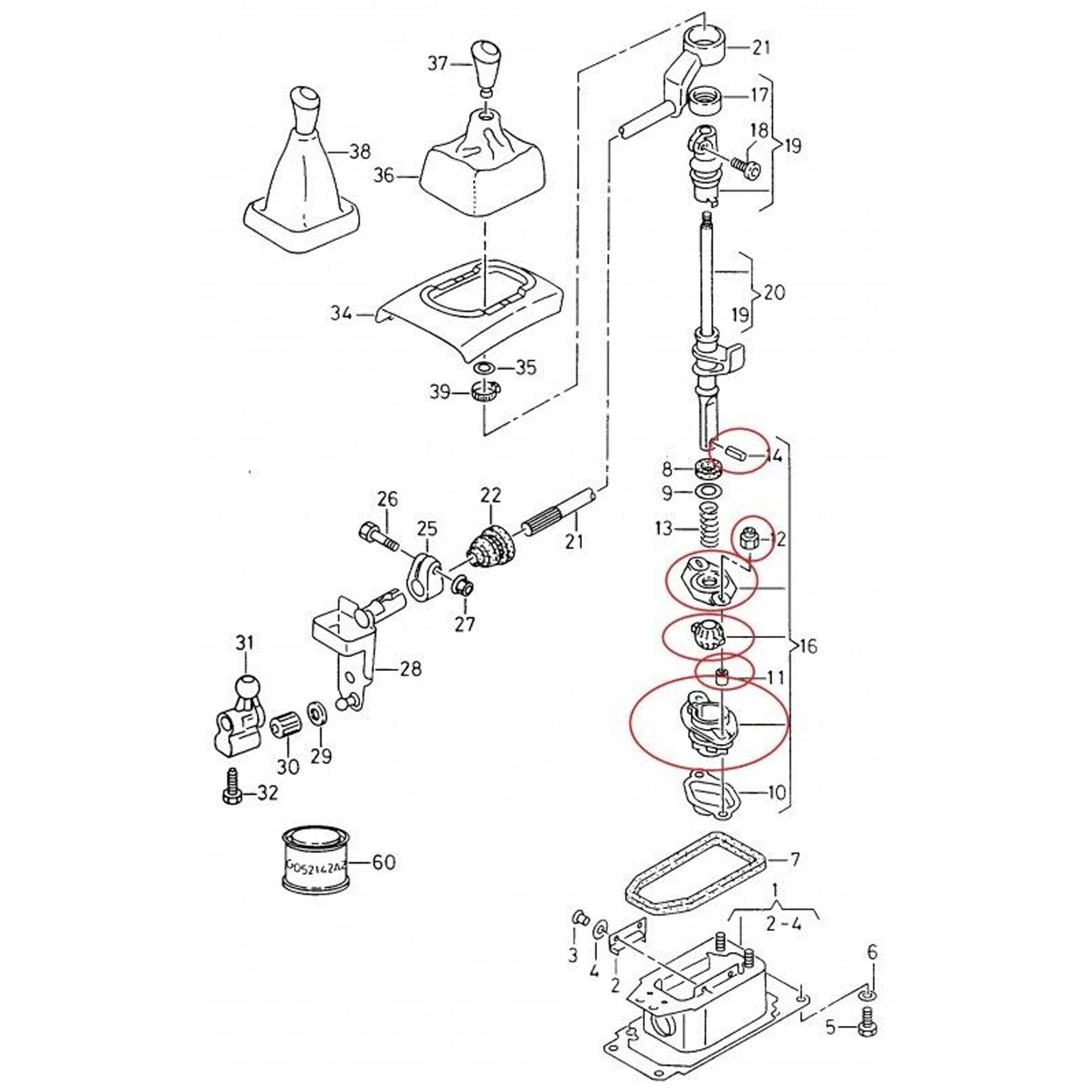 15 個ギアボックスギアシフトリンケージ修理キット VW ゴルフジェッタ MK2 1983-1992 セレクターリンケージブッシュ交換部品 191798116 A