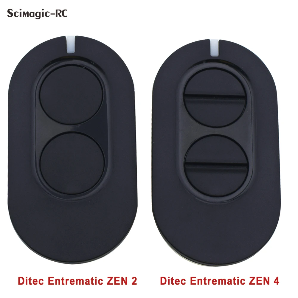 Ditec entrematic zen2 zen4 zen2w zen4w garagentor fernbedienung kompatibel mit gol4 bixlg4 bixlp2 bixls2 433mhz rolling code