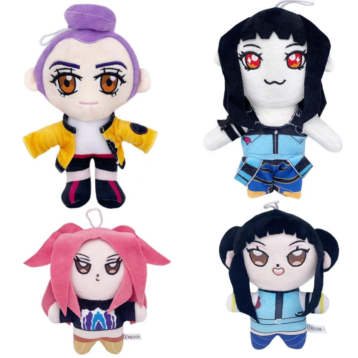 Anime demônio brinquedos de pelúcia jogo caçadores tigre brinquedo de pelúcia tigre azul animais plushie novidade qifts & adesivos