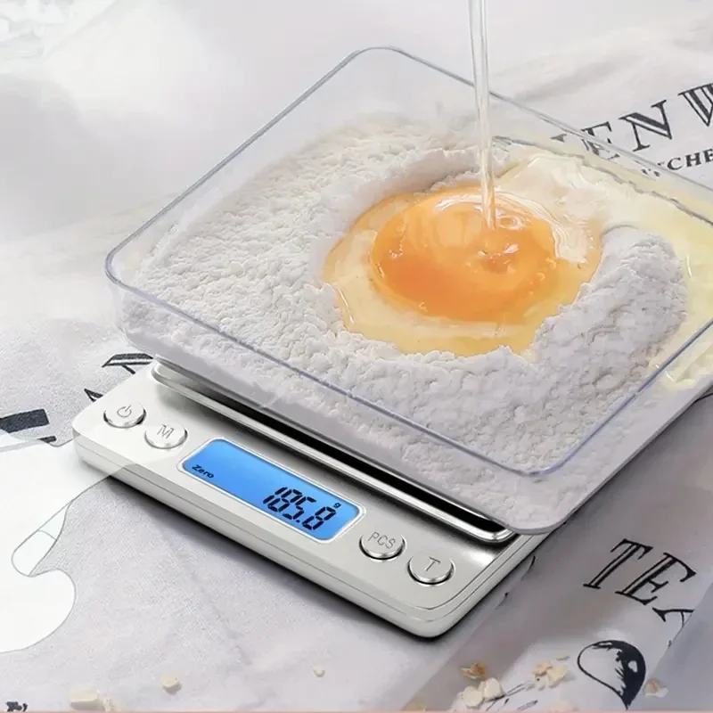 Digital Kitchen Measuring Scales Portable Baking Tools Food Weighing Home Garden Dining Bar Kitchens Accessories Scale &