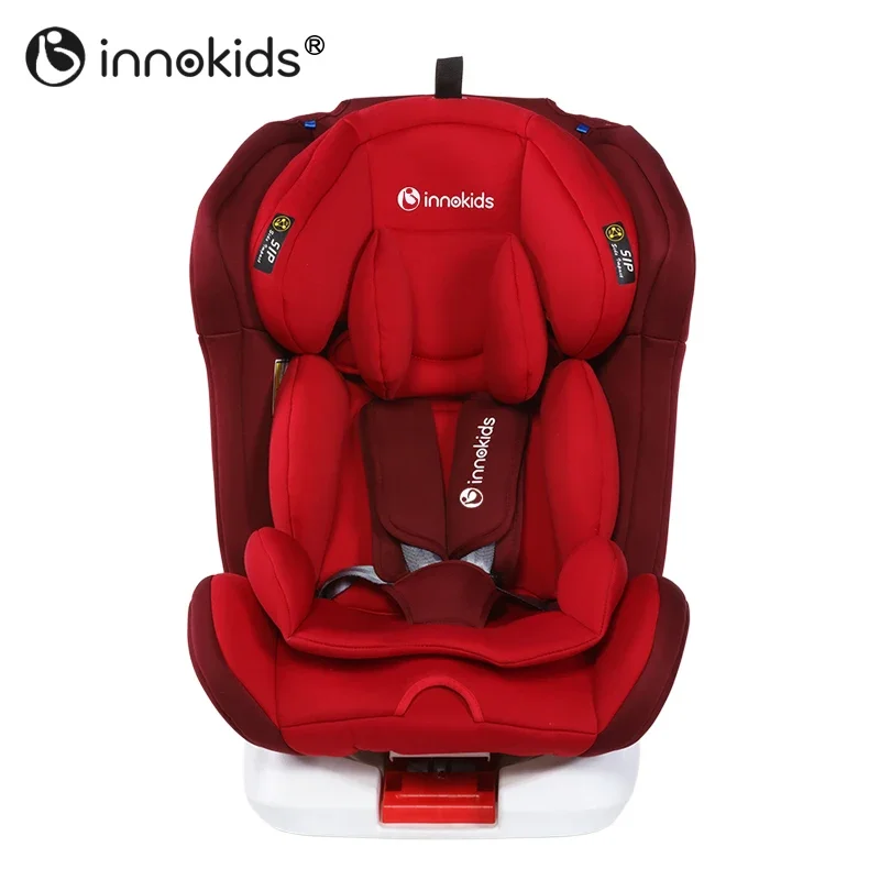 Innokids เด็กความปลอดภัยที่นั่ง 360 องศาหมุนรถ 0-12 ปีนั่งและวาง Isofix Latch interfa ทารกรถที่นั่ง