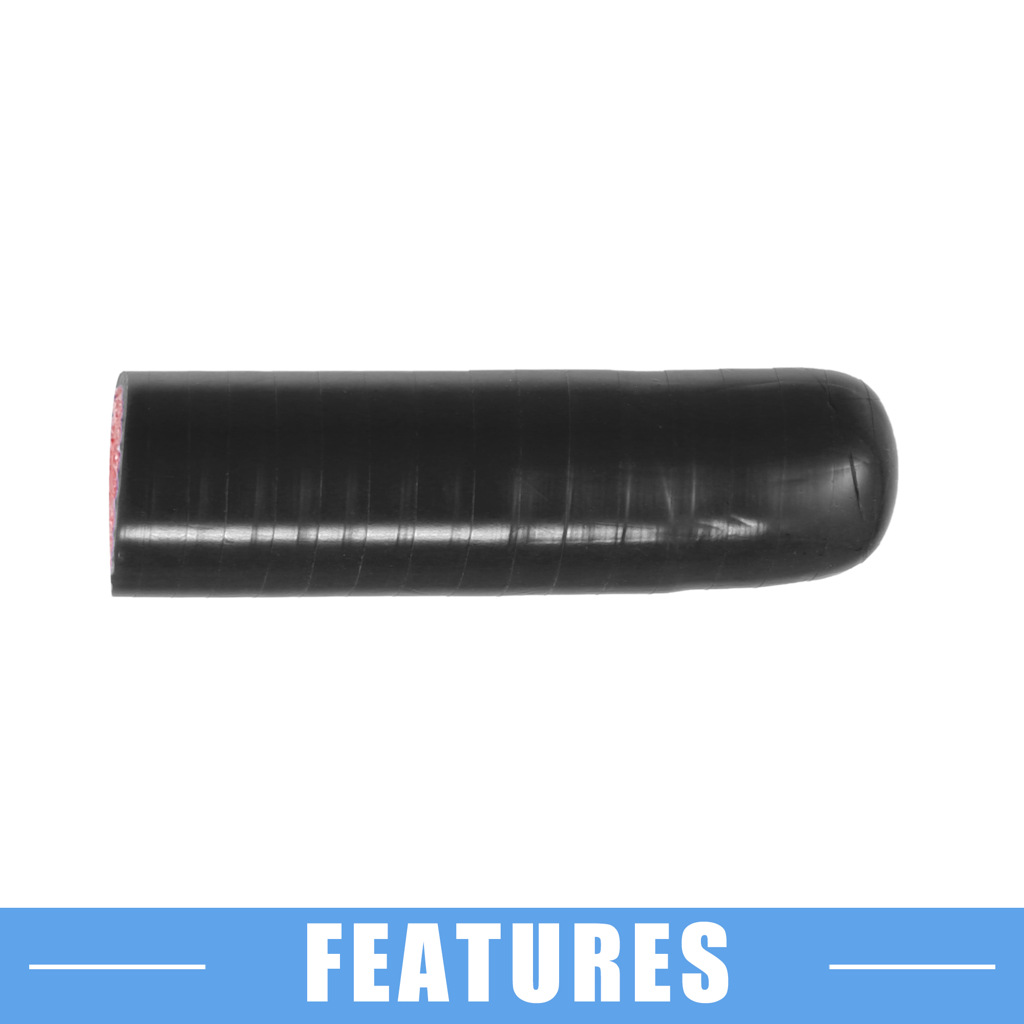 UXCELL シリコンクーラントキャップ吸気真空ホースエンドプラグ車のクーラントヒーターバイパス真空水ポート 6 ミリメートル ID から 40 ミリメートル ID ブラック