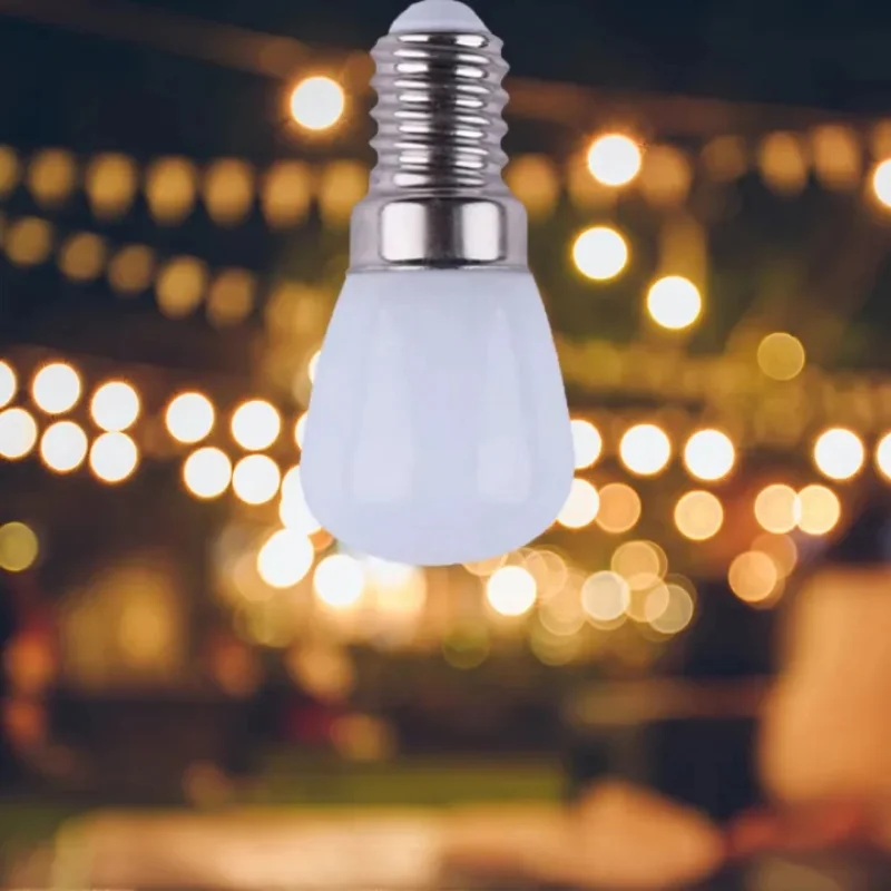 5/1PCS LED Refrigerator Lamp E14 Light Bulb 220V LED Refrigerator Lamp Screw Bulb for Refrigerator Display Cabinet Home Lighting