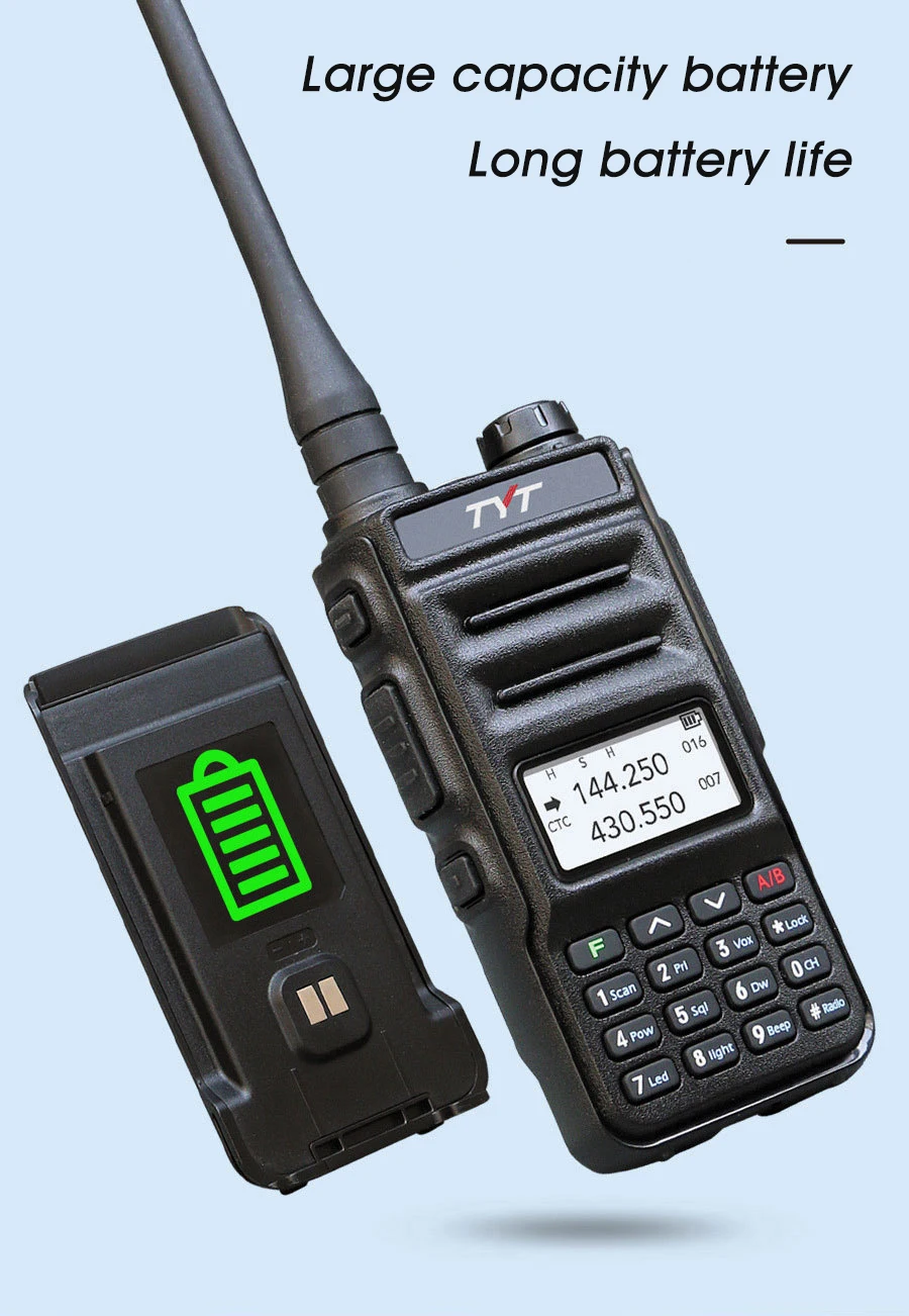 Tyt walkie talkie TH-UV88 vhf/uhf 5-watt tragbares Funkgerät fm Langstrecken-Walkie-Talkie-Amateur-Analog-Transceiver