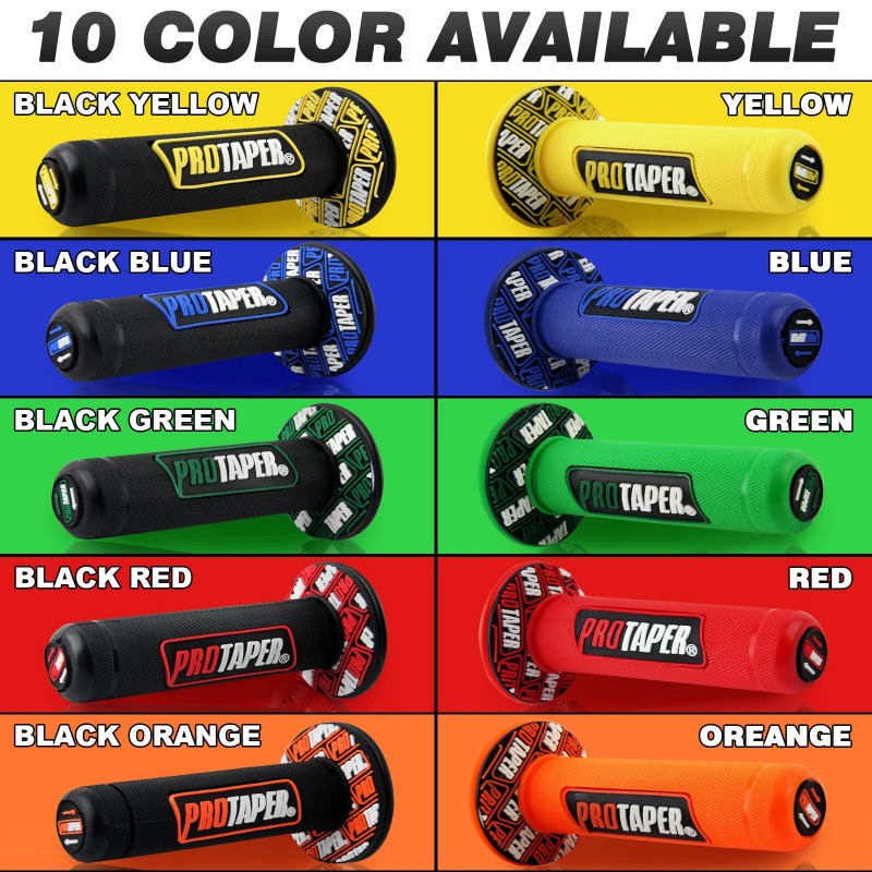 7/8 "22mm Griff griffe Pro Taper Motorrad griffe Protaper Dirt Pit Bike Motocross Lenker Gummi gel Handgriff Brems hände