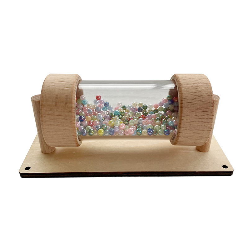 DIY Montessori Busy Board Montessori Accessories Paired Unlocking Turntable Zipper Shape Abacus Wooden Board Educational Toy