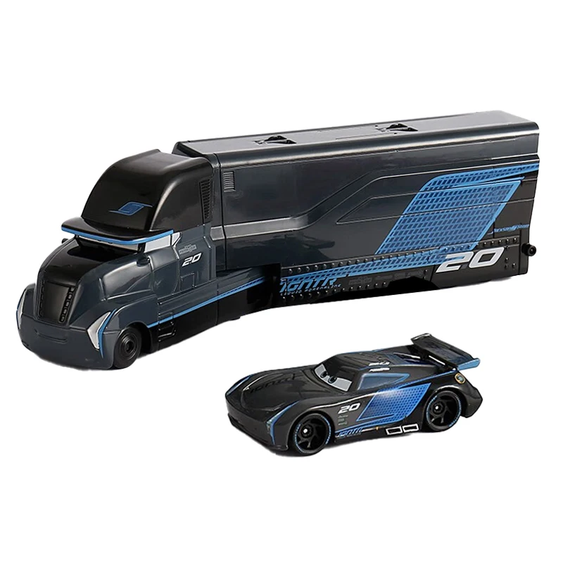 Disney Pixar Cars 2 Jackson Storm Truck mack Racing 3 1 Lightning McQueen Car nero Chick Hicks Metallo Giocattolo per bambini raccogliere regalo