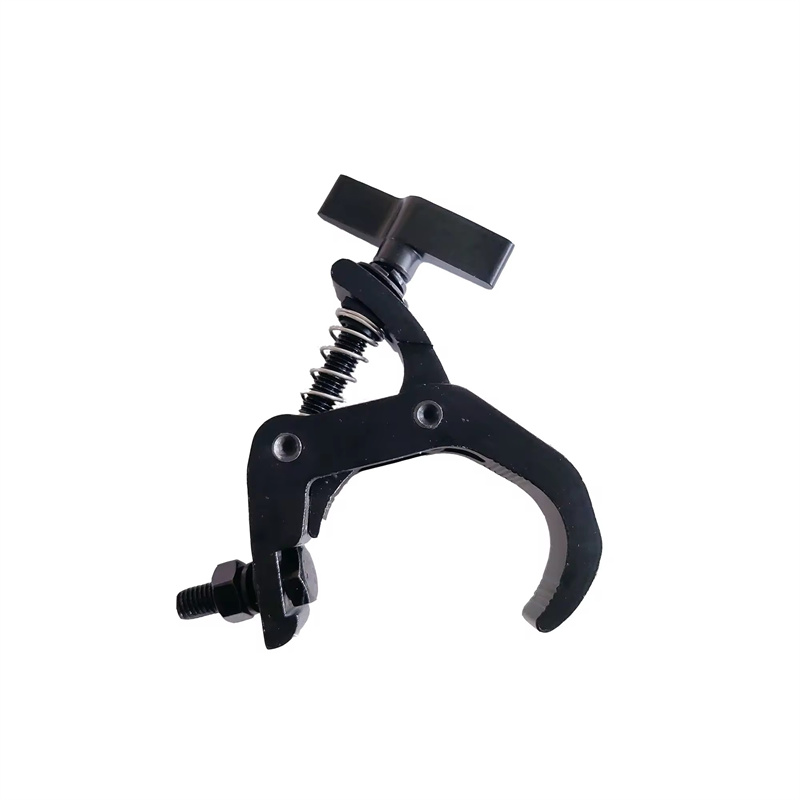 10 pçs/lote resistente premium pro treliça braçadeira luzes de palco braçadeira caber 40-60mm de tubos para movendo a cabeça luminárias de palco