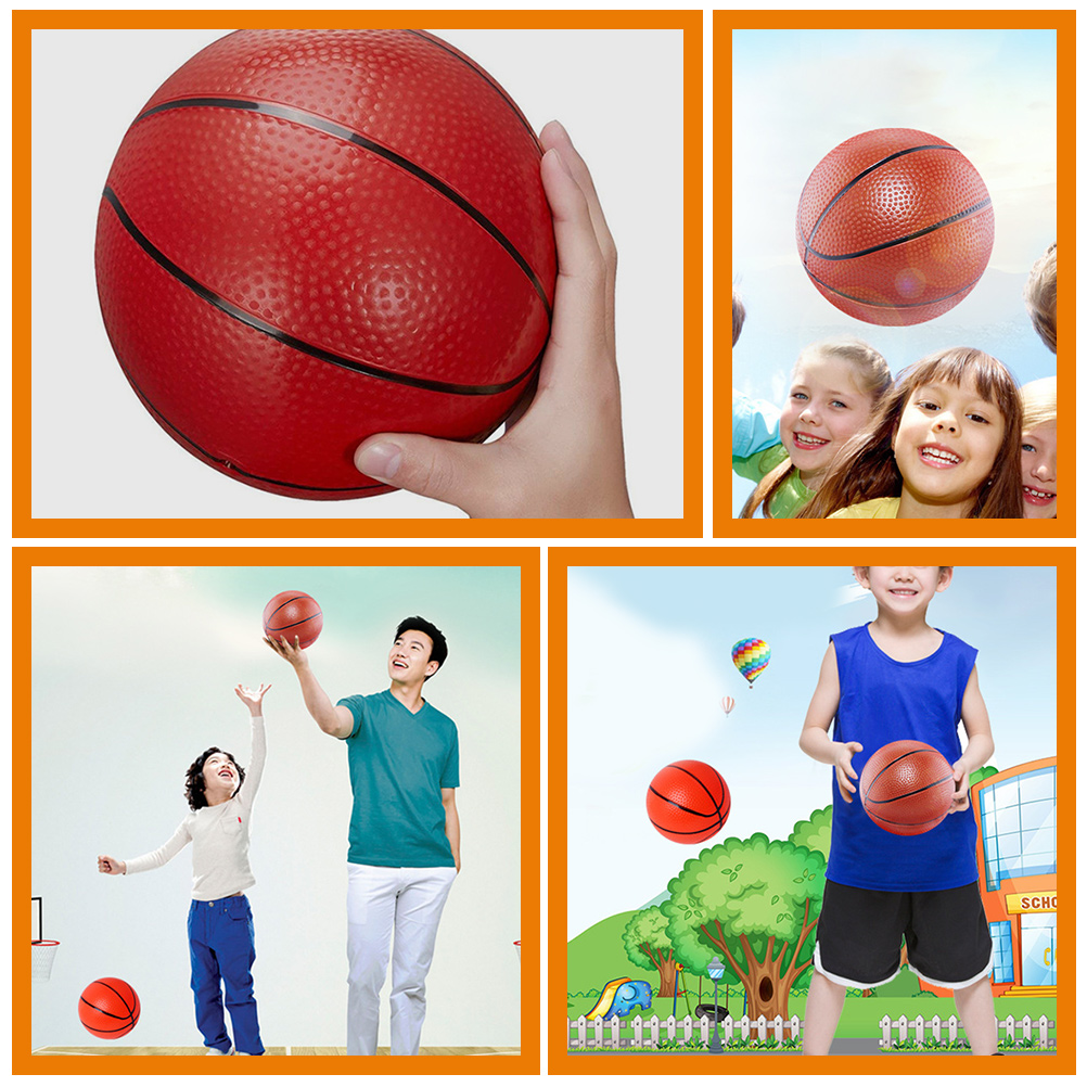 Juguetes para niños Mini baloncesto con bomba de inflado Playa 15X15X15CM Estudiante al aire libre estándar