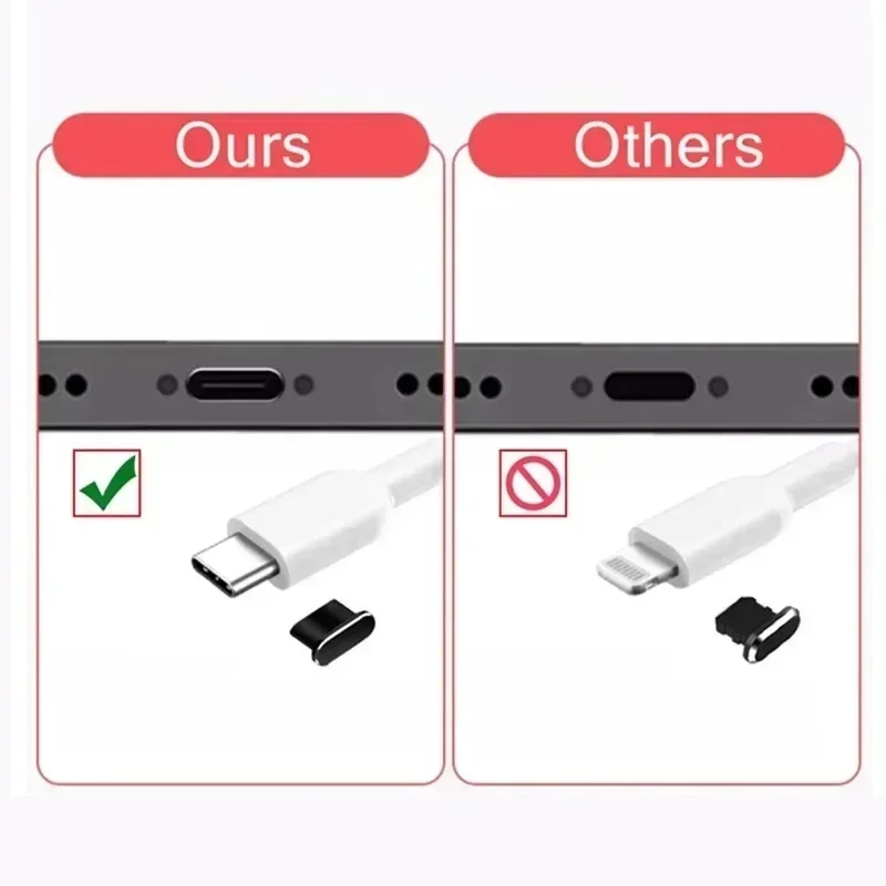 1/4 шт. металлическая пылезащитная заглушка USB типа C для iPhone 15 Pro Max Plus 15PM, защита порта зарядки типа C для мобильного телефона, крышка, пробка