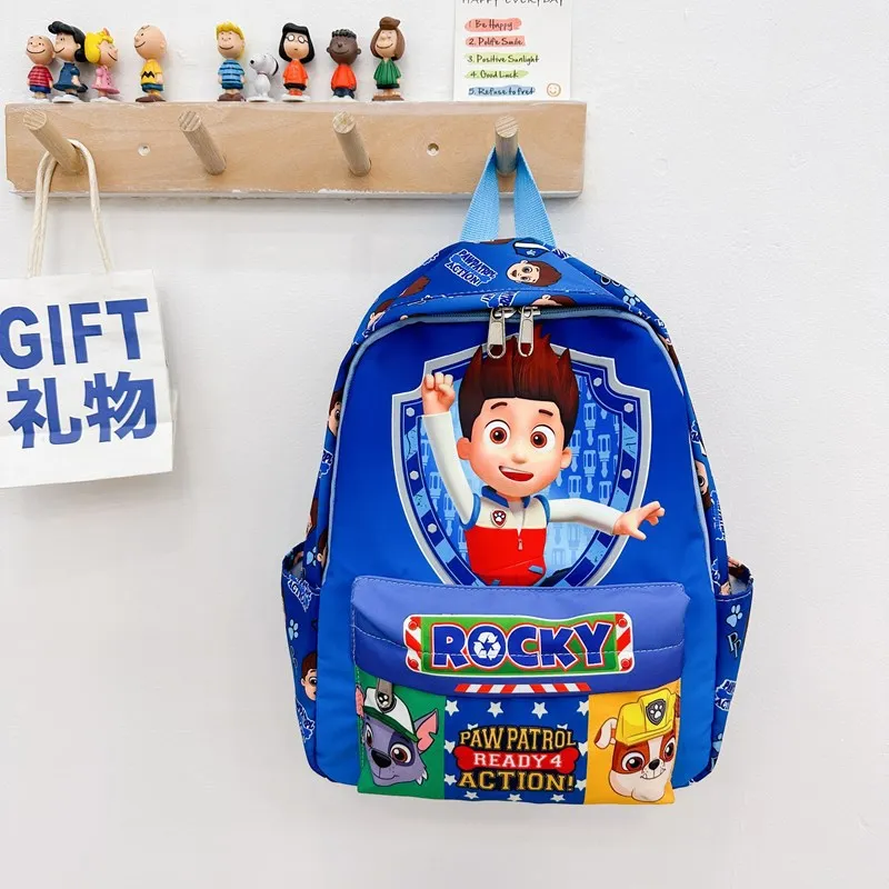 Mochila escolar Original PAW Patrol para niños, mochila a la moda con perros bonitos para niños y niñas, mochilas para guardería, regalo para bebé Chase Skye