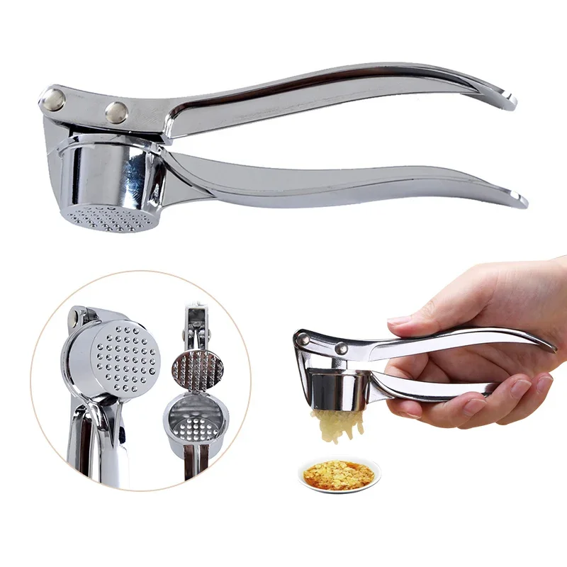 Spremiaglio da cucina in acciaio inossidabile Spremiagrumi Pressa manuale Strumento per macinare Accessori da cucina Gadget e accessori da cucina