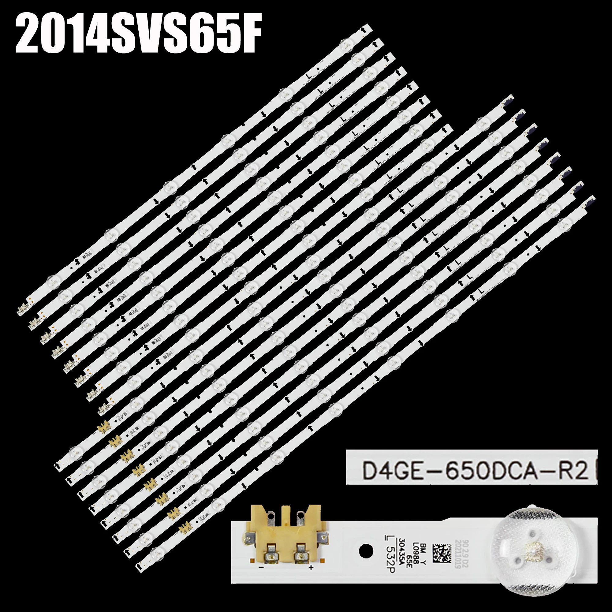 LED-Hintergrundbeleuchtungsstreifen für UE65H6200AW UE65H6410 UE65H6670 UN65H6400 UE65H6400 UE65H6400 UE65H6470 UE65H5000 UE65H5030 UE65H6350