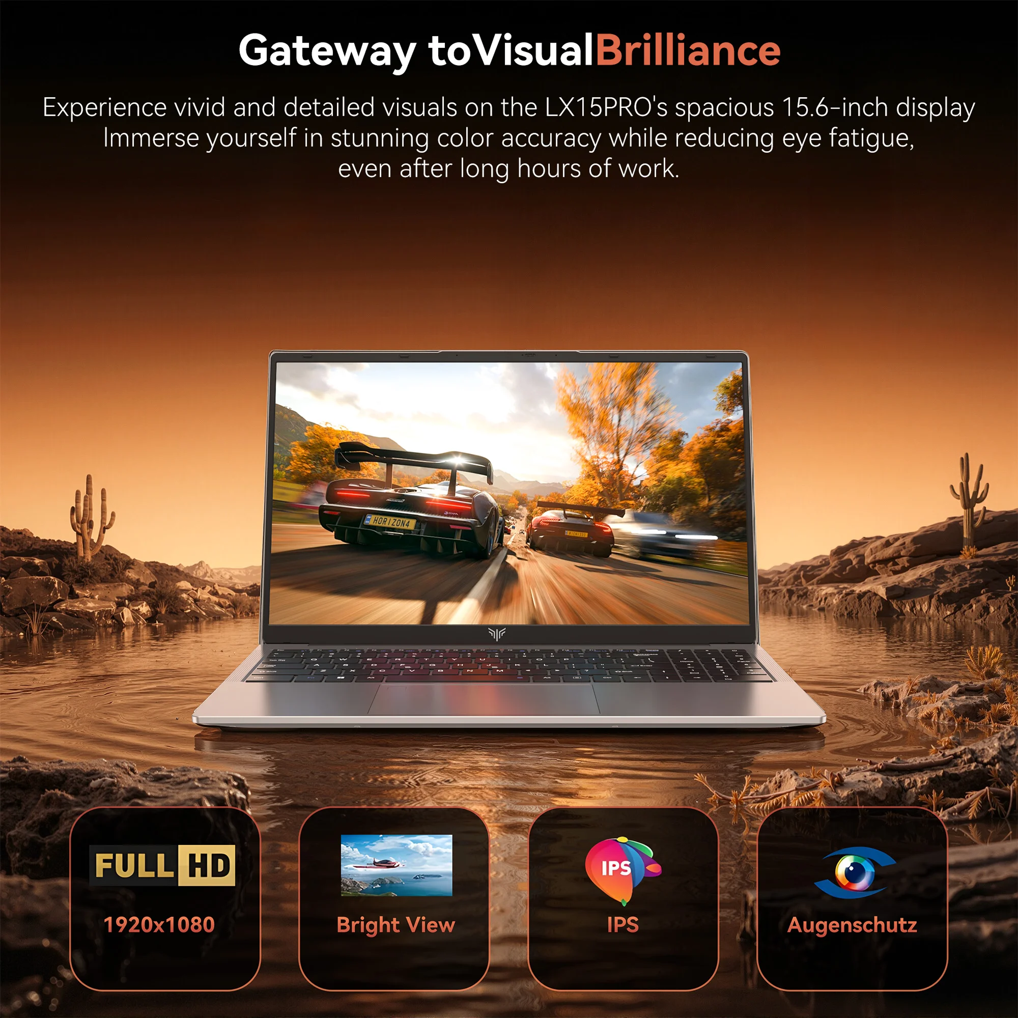 Computer portatile da gioco ACEMAGIC AMD Ryzen 7 5700U Radeon RX Vega 8 Graphics Display FHD da 15,6" 16 GB di RAM 512 GB SSD NVMe