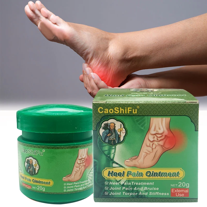 20G Đau Gót Chân Ointmnet Xương Thúc Đẩy Nhức Achilles Viêm Gân Khớp Thuốc Thảo Dược Gót Bong Gân Mắt Cá Chân Đau Kem