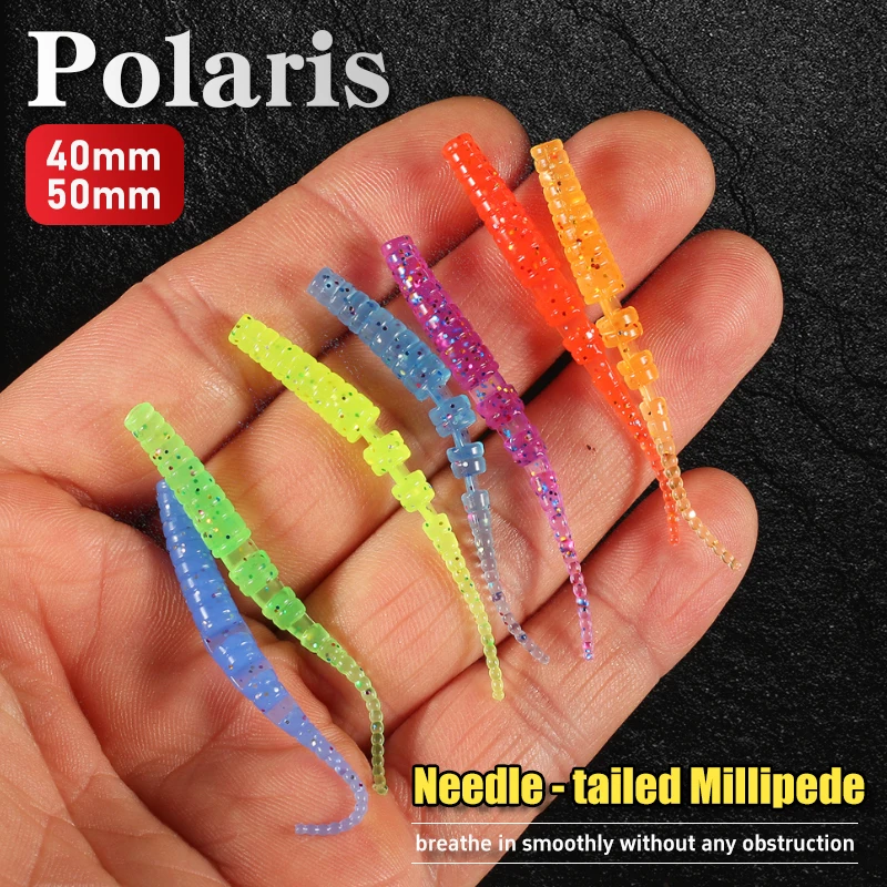 2020 Siêu Lục Địa 4Cm 5Cm Mồi Câu Cá Mềm Mại Nhân Tạo Mồi Động Vật Ăn Thịt Giải Quyết Polaris Đánh Chìm Dụ Pesca Giá Rẻ Câu Cá