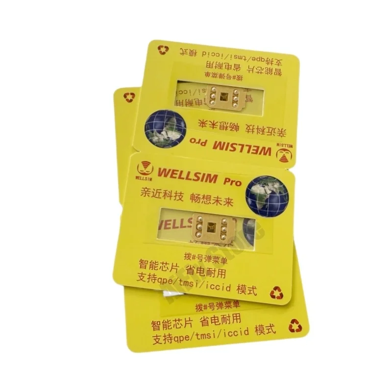 2 Pçs/lote Wellsim Pro V4.1 2025 Versão Mais Recente com Modo QPE MEP Way para iPhone 16 15 14 13 12 11X8 7