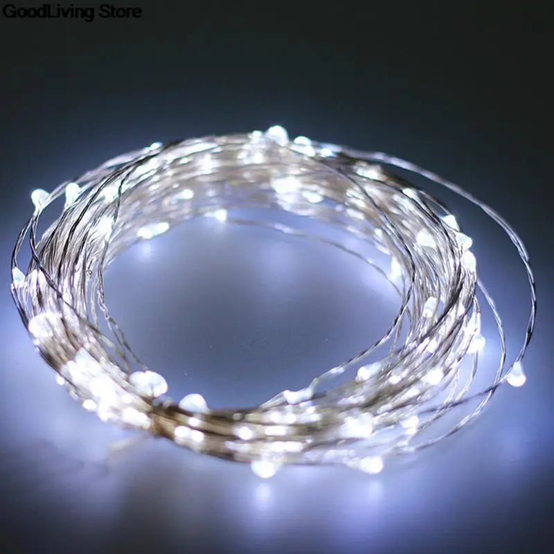 Mini Cadena de alambre de cobre para decoración, luces Led de hadas para Navidad, boda, fiesta, USB, Powerd, 1 piezas, 2M, 20LED, 3M, 30Led