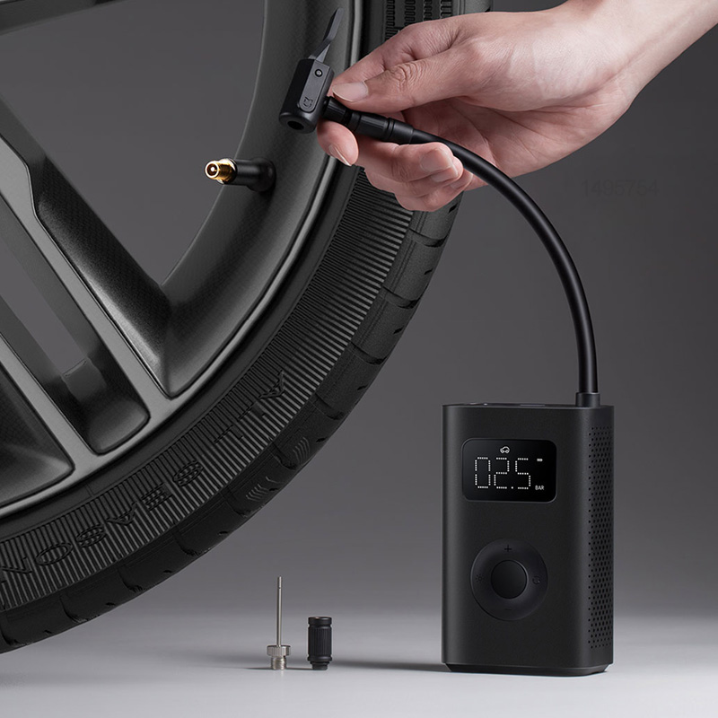 Xiaomi Mijia Pompa d'aria 2 25% Velocità Boost Mini Compressore d'aria elettrico portatile Tesoro 150PSI Tipo-C LED Multitool Gonfiatore Xiomi